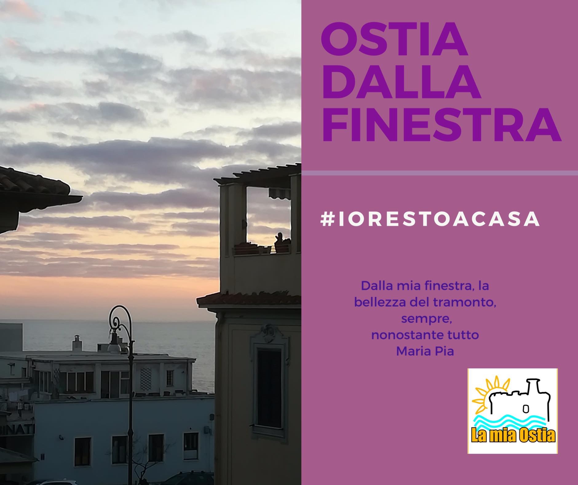 Ostia dalla finestra: mese di marzo